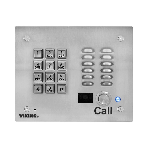[VK-K-1705-IP-EWP] Viking K-1705-IP-EWP Stainless Steel Speaker With Mic (New)