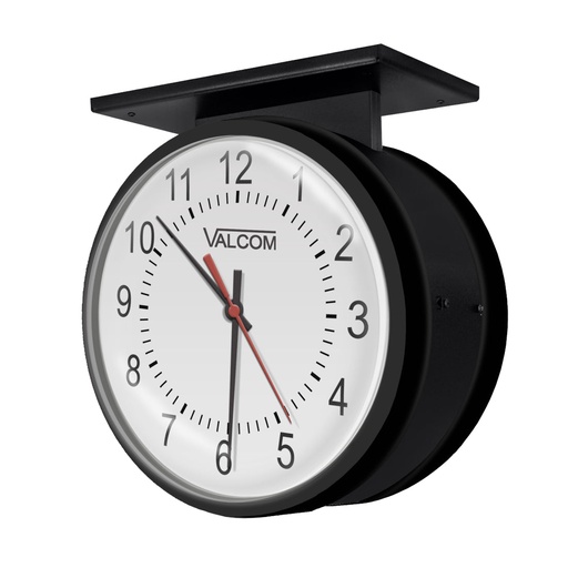 [VC-VIP-A16ADS] Valcom VIP-A16ADS IP PoE 16-Inch Double Sided Analog Clock (New)