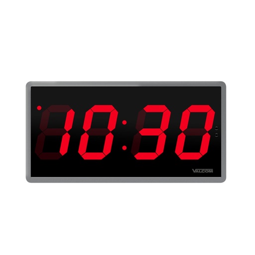 [VC-V-DW11040B] Valcom V-DW11040B 4.0 Inch Wireless Digital Clock (New)