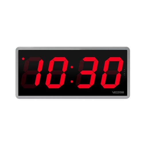 [VC-V-DW11025B] Valcom V-DW11025B 2.5 Inch Wireless Digital Clock (New)