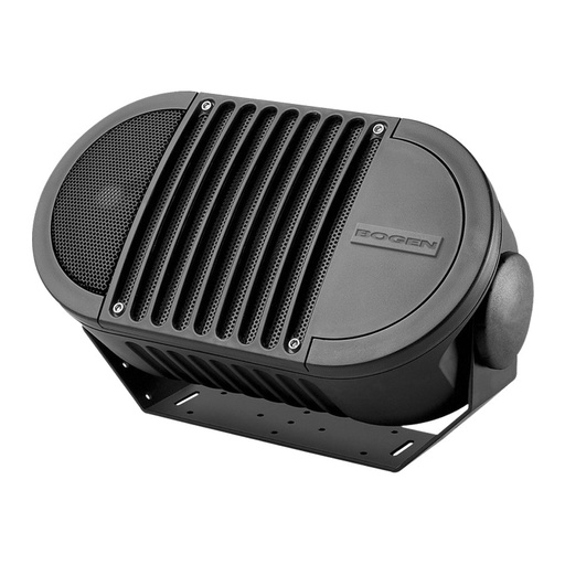 [BG-A8TBLK] Bogen A8TBLK Weatherproof Loud Outdoor Speaker Black (New)