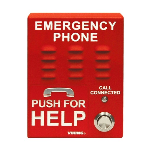 [VK-X-1605] Viking X-1605 IP Red Emergency WHD VID Phone (New)