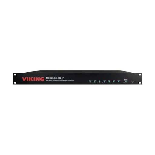 [VK-PA-250-IP] Viking PA-250-IP SIP Multicast Paging Unit 250 Watt (New)
