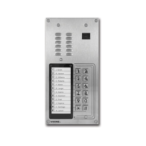 [VK-K-1205-IP] Viking K-1205-IP VoIP Entry Phone System With Auto Dialer (New)