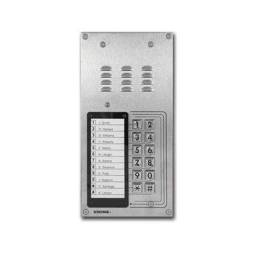 [VK-K-1200-IP] Viking K-1200-IP VoIP Entry Phone System With Auto Dialer (New)