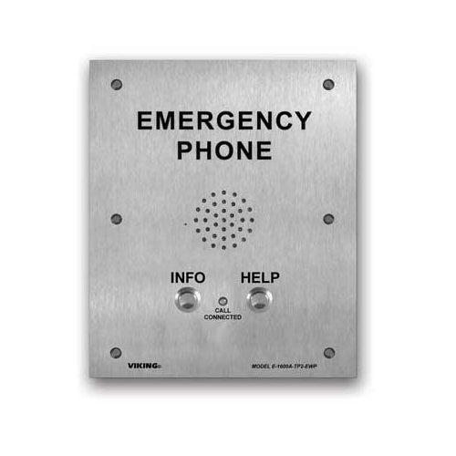 [VK-E-1600A-TP2-EWP] Viking E-1600A-TP2-EWP Emergency Phone For Talk-A-Phone Models (New)