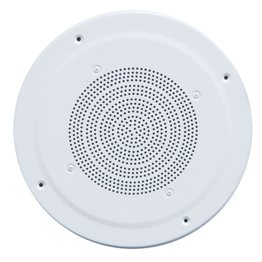 [SPC-G86TG] Speco G86TG 8 Inch 70-25V Speaker Grille Combo White (New)