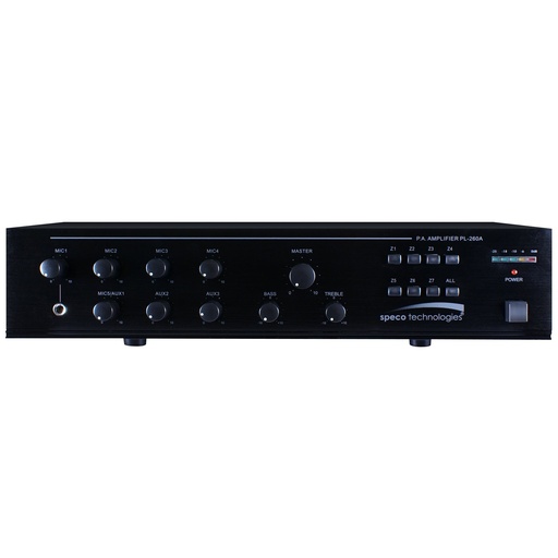 [SPC-PL260A] Speco PL260A 260 Watt Amplifier (New)