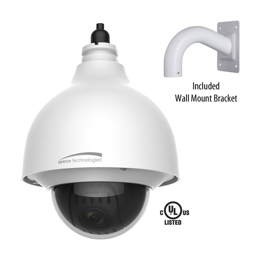 [SPC-O2P12XH] Speco O2P12XH 2 Megapixel Network Outdoor PTZ Camera (New)