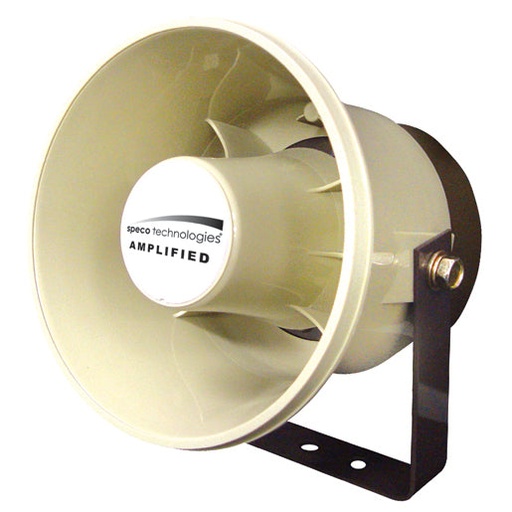 [SPC-ASPC20] Speco ASPC20 20W 6inch Weatherproof Amplified PA Speaker (New)