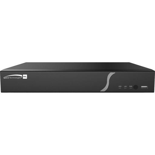 [SPC-N4NRL2TB] Speco N4NRL2TB 4-Channel 4K H.265 NVR (New)
