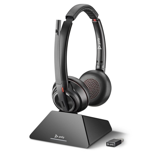 [PL-209214-01] Plantronics 209214-01 Savi 8220 UC Stereo Microsoft Headset (New)