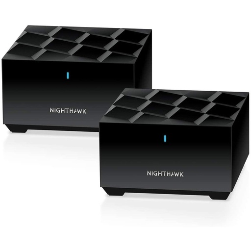 [NET-MK62-100NAS] Netgear MK62-100NAS Nighthawk Whole Home Mesh WiFi 6 System (New)