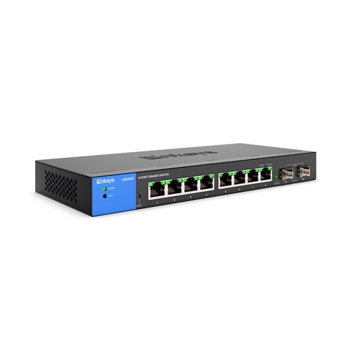 [LI-LGS310C] Linksys LGS310C 8-Port Managed Gigabit Ethernet Switch (New)
