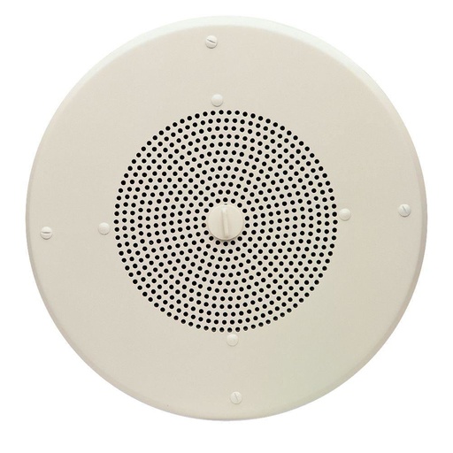 [VALVC1060A] Valcom VC-1060A 8" Talkback Ceiling Speaker with Volume Control (New/White)
