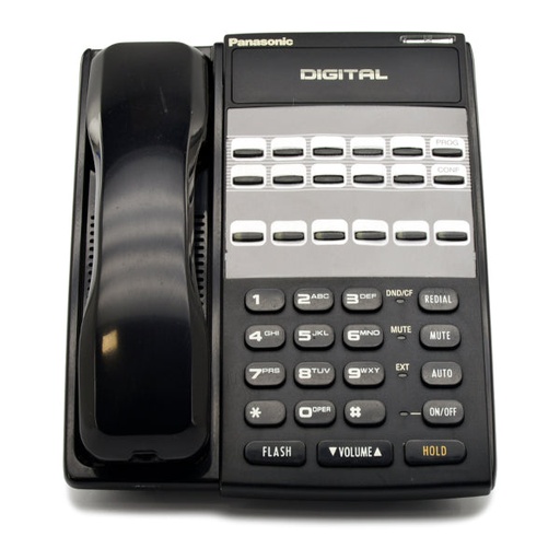 [PANVB44210A-BLK-REF] Panasonic DBS VB-44210A Model A Phone (Black/Refurbished)