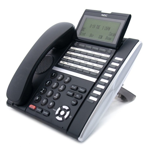 [NEC650132-BLK-REF] NEC Univerge DT400 650132 DTZ-32D-3 Digital 32-Button Display Endpoint Phone (Black/Refurbished)