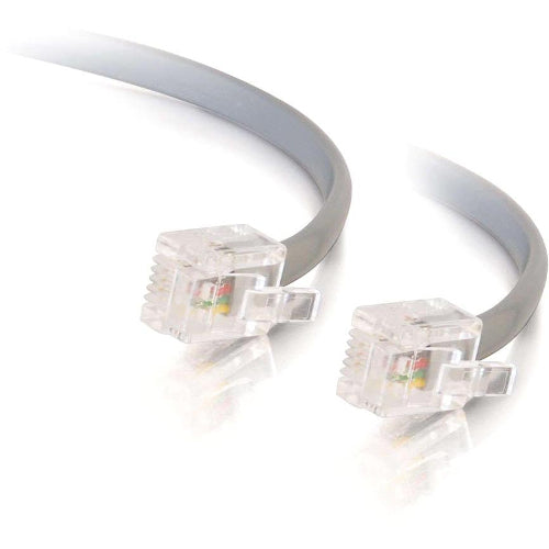 [C2G09590] C2G 09590 14ft RJ11 Modular Telephone Cable