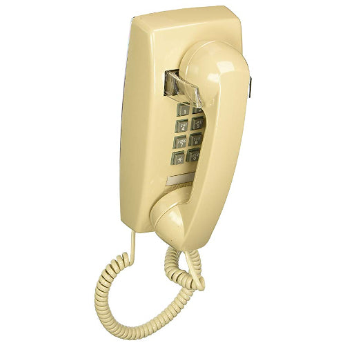 [COR255444MBA27M-ASH-REF] Cortelco 255444-MBA-27M Single-Line Corded Wall Phone (Ash/Refurbished)