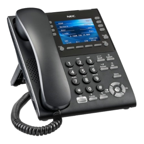 [NECITY8LCGX1-REF] NEC BE117839 ITY-8LCGX-1 DT820CG 8-Button DESI-Less Display Gigabit IP Phone (Refurbished)