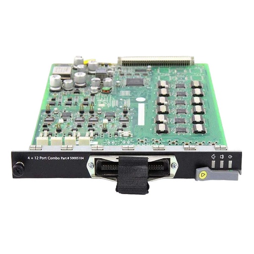 [MIT50005104-REF] Mitel 50005104 4 PLUS 12-Port Combo Card (Refurbished)