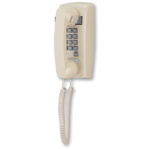 [COR255444VBA27F-ASH-REF] Cortelco 255444-VBA-27F Wall Phone with Flash & Message Indicator (Ash/Refurbished)