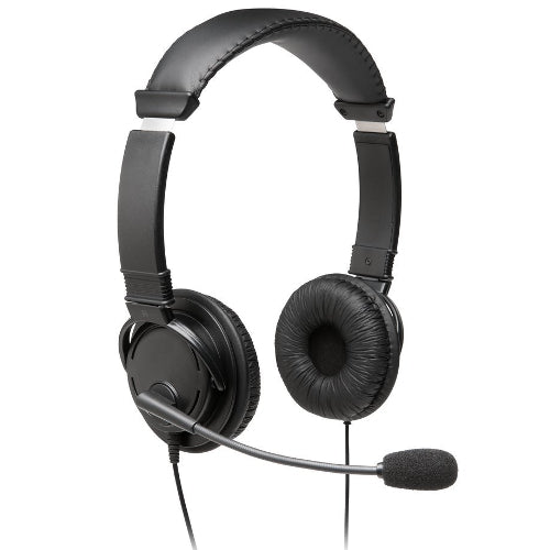 [KESK97601WW] Kensington K97601WW Hi-Fi Binaural/Circumaural USB Headphones with Microphone