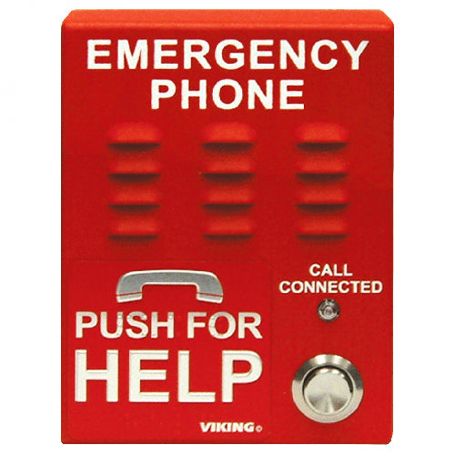 [VIKE1600IPEWP] Viking E-1600-IP-EWP VoIP Emergency Phone (Red)