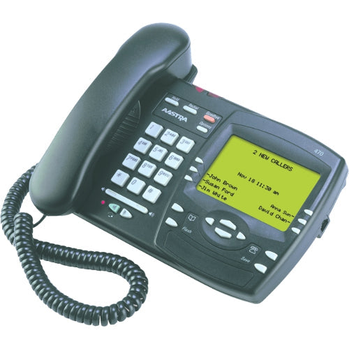 [AASPT470-CHCL-REF] Aastra PT-470 A1261-0000-10-00 Speakerphone (Charcoal/Refurbished)