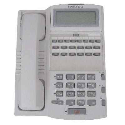 [IWAIX12KTD3-WHT-REF] Iwatsu ADIX IX-12KTD-3 104205 12-Button Digital Display Phone (White/Refurbished)