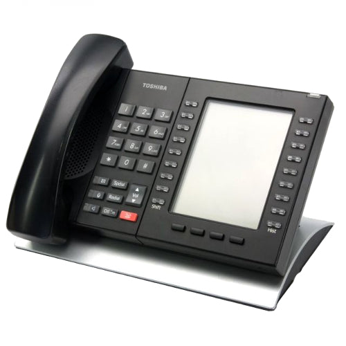 [TOSDP5130FSDL-BLK-REF] Toshiba Strata DP5130-FSDL Full Duplex Large Display Speakerphone (Black/Refurbished)