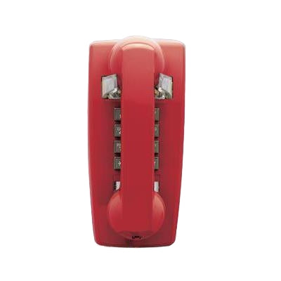[AVA2554YMGP-RED-REF] Avaya 2554-YMGP 108209073 Single Line Phone (Red/Refurbished)