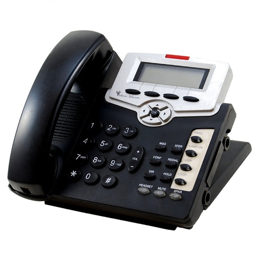 [TAD77440100900-BLK-REF] Tadiran 77440100900 T207S IP Display Speakerphone (Black/Refurbished)