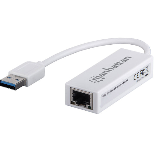 [MAH506731] Manhattan 506731 Hi-Speed USB Fast Ethernet Adapter