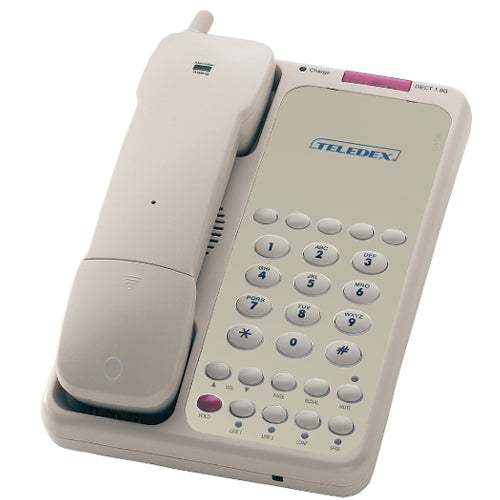 [TDXOPL97149] Teledex OPL97149 Opal DCT2905 2-Line Cordless 5-Guest Key Hospitality Phone