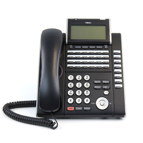 [NECDTL32D1-BLK-REF] NEC 680006 DT330 DTL-32D-1 32-Button Display Digital Phone (Black/Refurbished)