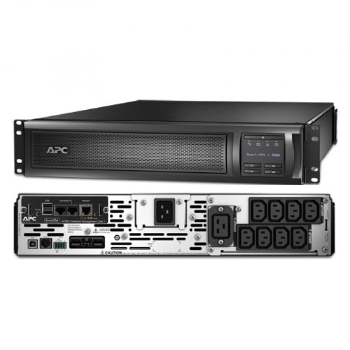 [APCSMX3000RMHV2UNC] APC Smart-UPS SMX3000RMHV2UNC 3000VA UPS with Network Card