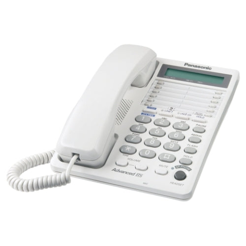 [PANKXTS208-WHT-REF] Panasonic KX-TS208 2-Line Speaker Display Phone (White/Refurbished)