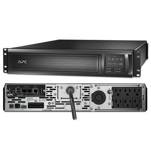 [APCSMX2000RMLV2UNC] APC Smart-UPS SMX2000RMLV2UNC X 1920 VA Tower/Rack-Mountable UPS with Network Card