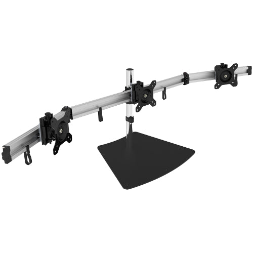 [SIGCEMT2111S1] SIIG CE-MT2111-S1 13 inch to 27inch Easy-Adjust Triple Monitor Desk Stand