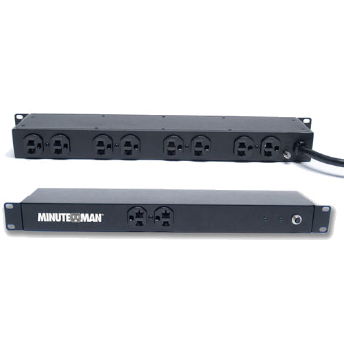 [MINOES1015HV] MinuteMan OES1015HV 15 Amp 10-Outlet Surge-Protected PDU