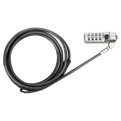 [TGSASP66GLX] Targus DEFCON ASP66GLX Resettable Mini Combo Cable Lock