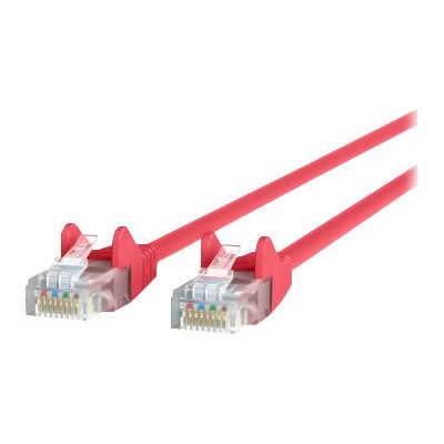 [BELA3L79110REDS] Belkin A3L791-10-RED-S 10ft Cat5e Patch Cable