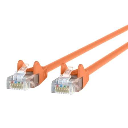 [BELA3L79105ORGS] Belkin A3L791-05-ORG-S 5ft Cat5e Patch Cable