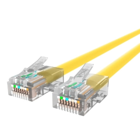 [BELA3L79102YLW] Belkin A3L791-02-YLW 2ft Cat5e UTP Patch Cable