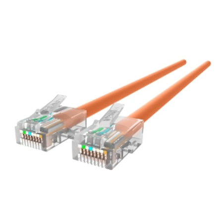 [BELA3L79102ORG] Belkin A3L791-02-ORG 2ft Cat5e UTP Patch Cable