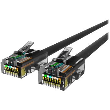 [BELA3L79102BLK] Belkin A3L791-02-BLK 2ft Cat5e UTP Patch Cable