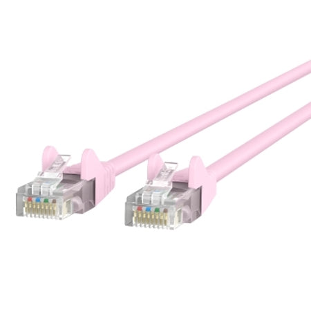 [BELA3L79101PNKS] Belkin A3L791-01-PNK-S 1ft Cat5e Patch Cable