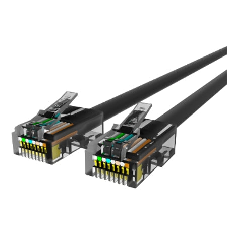 [BELA3L79101BLK] Belkin A3L791-01-BLK 1ft Cat5e UTP Patch Cable