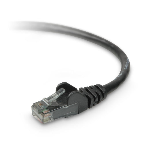 [BELA3L98006BLKS] Belkin A3L980-06-BLK-S 6ft Cat6 Patch Cable